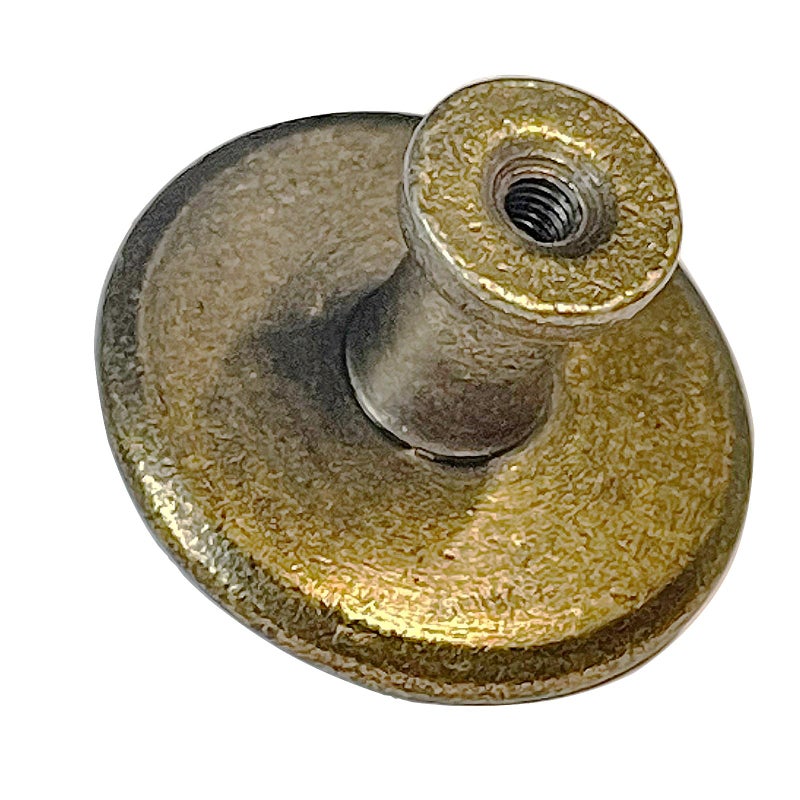 trust4care 15-Pack Antique Brass Kitchen Cabinet Knobs Pulls, Zinc Weathered Brass Round Dresser Drawer Knobs with Sunburst Pattern, Vintage Farmhouse Sideboard Handle Hardware - Image 2